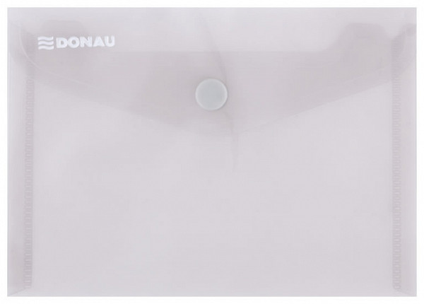 Obálka s drukem průhledná A6 PP, kouřová