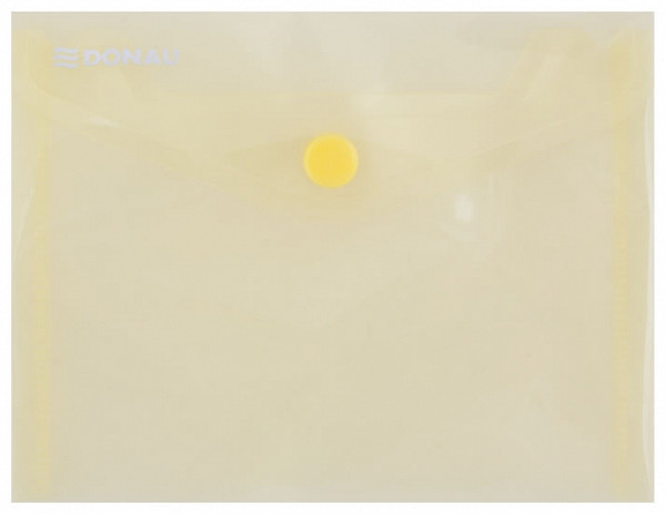 Obálka s drukem průhledná A6 PP, žlutá