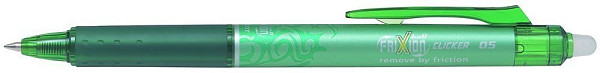 PILOT Frixion Clicker 05, R, zelená