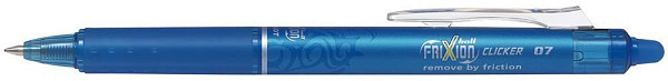 PILOT Frixion Clicker 07, R, světle modrá