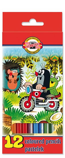 Koh-i-noor pastelky Krtek 12 ks, dlouhé