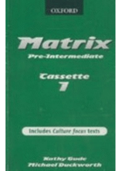 Matrix 1 Pre-intermediate, Cassete