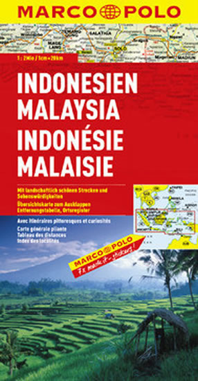 Indonesie, Malajsie/mapa 1:2M MD