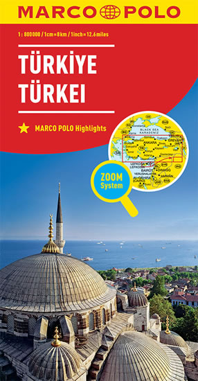 Turecko 1:800T//mapa(ZoomSystem)MD