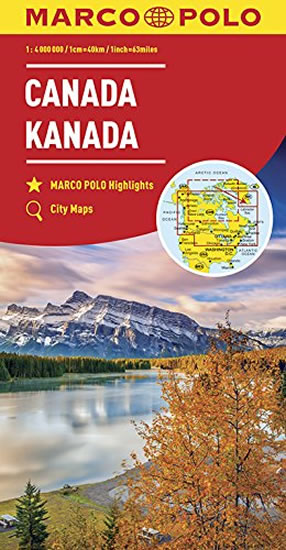 Kanada 1:4M/mapa(ZoomSystem)MD