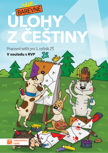 Barevné úlohy z češtiny pro 1. ročník