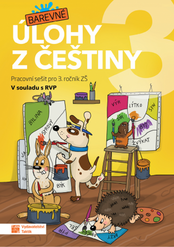 Barevné úlohy z češtiny pro 3. ročník