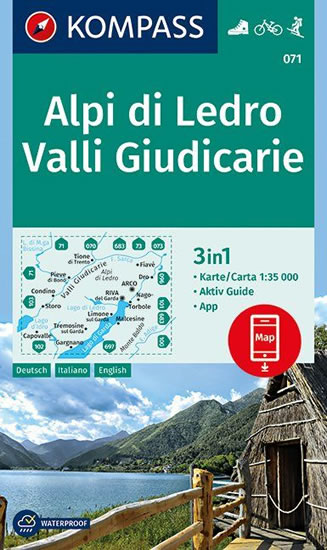 Alpi di Ledro - Valli Giudicarie   071   NKOM