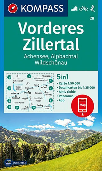 Vorderes Zillertal, Alpbach, Rofan 28  N