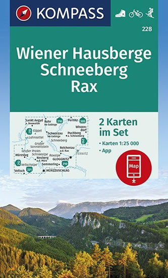 Wiener Hausberge, Schneeberg, Rax ( sada