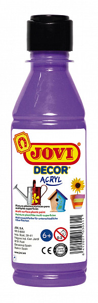 JOVI Decor akrylová barva - fialová 250 ml