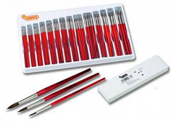 JOVI SADA štětců 144ks (12 x č. 00,0,1,