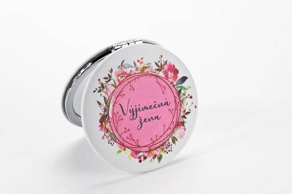 Zrcátko dárkové Výjimečná žena - Dárková zrcátka