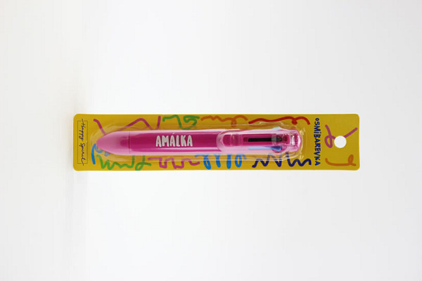 Osmibarevná propiska Amálka