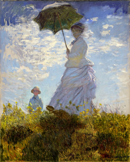 Puzzle: Paní Monet a její syn: Monet Claude (1500 dílků)