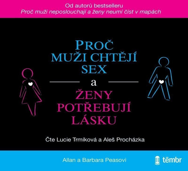 Proč muži chtějí sex a ženy potřebují lásku - audioknihovna