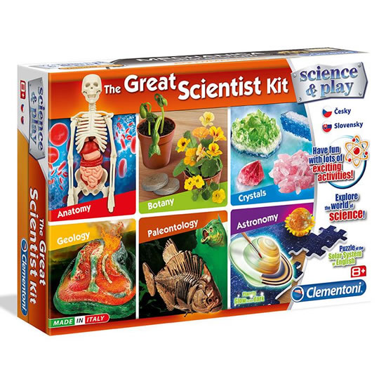 Clementoni - Velká sada experimentů 6 v 1