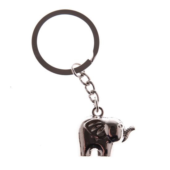 Kovová klíčenka - slon