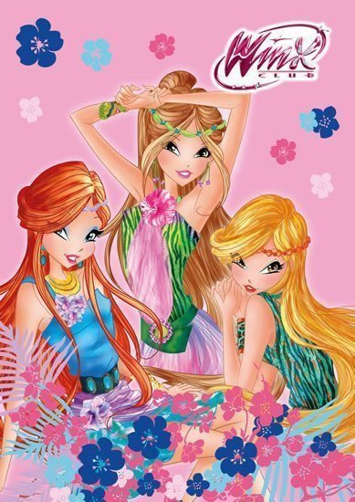 Winx Club A4 - omalovánka
