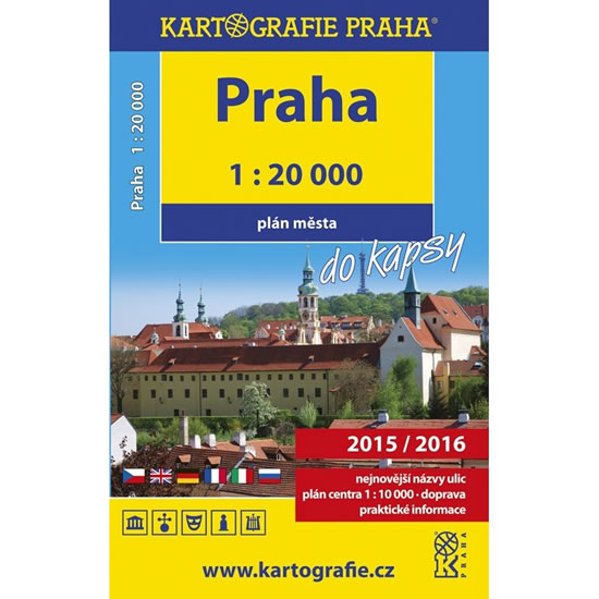 Praha do kapsy 1:20 000