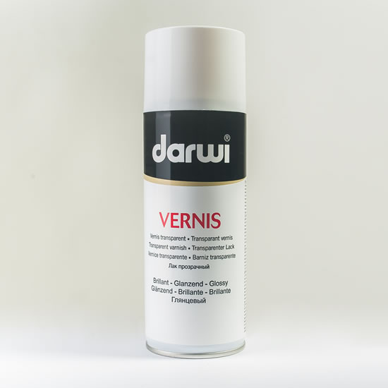 DARWI transparentní lak lesklý 400 ml v spreji