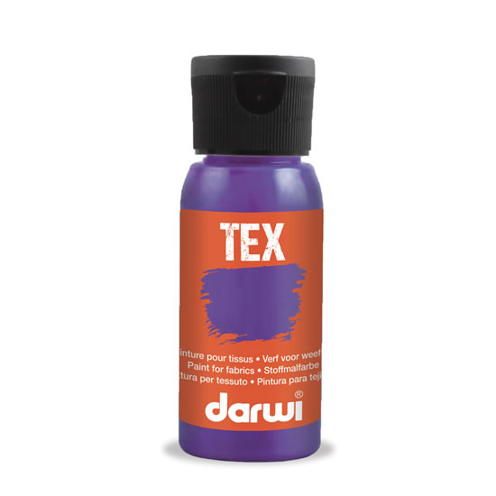DARWI TEX barva na textil - Šeříková 50 ml