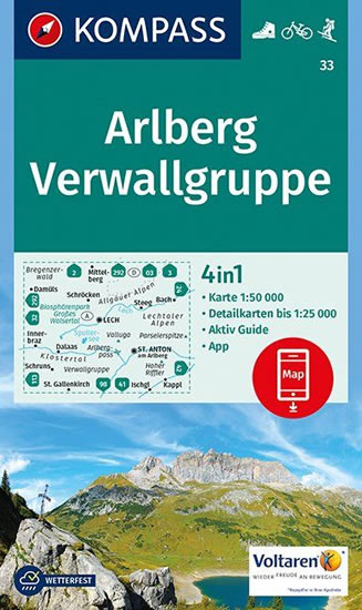 Arlberg - N.Verwallgruppe  33 NKOM