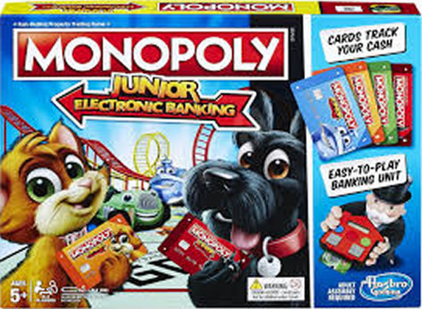 Monopoly Junior: Elektronické bankovnictví CZ - hra
