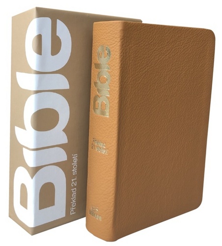Bible, překlad 21. století (Gold kůže)