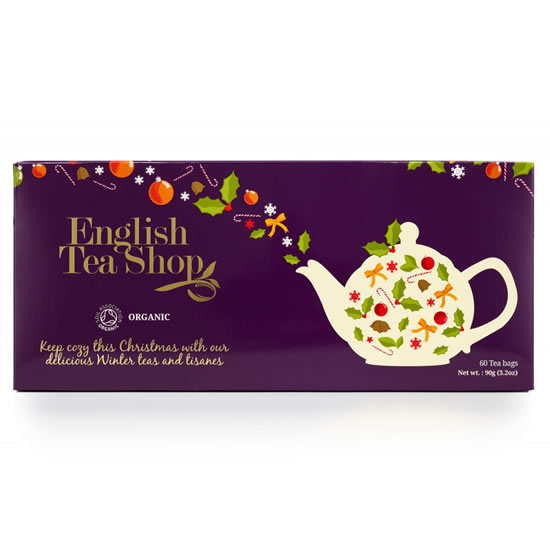 English Tea Shop - Fialové vánoce kolekce 60 sáčků