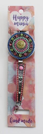 Náramek Ornament barevné korálky-Happy Mania