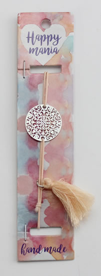 Náramek Mandala na růžové-Happy Mania