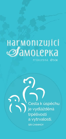 Harmonizující samolepka průhledná 