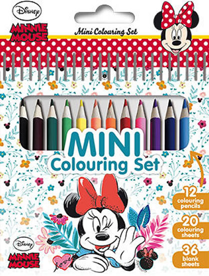 Minnie - Mini set s pastelkami