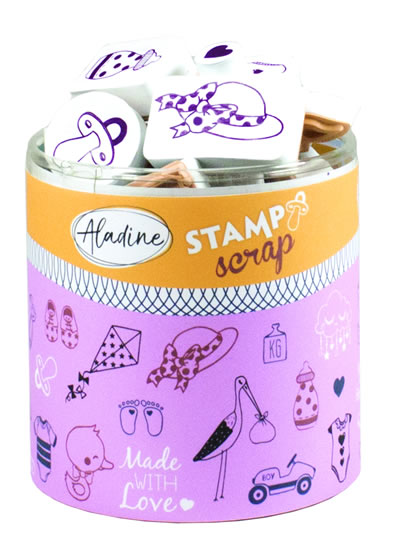 Razítka StampoScrap - narození miminka