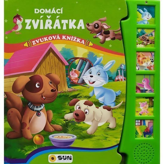 Domácí zvířátka - Zvuková knížka