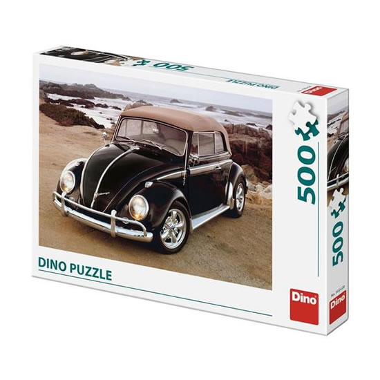 VW Brouk na pláži: puzzle 500 dílků