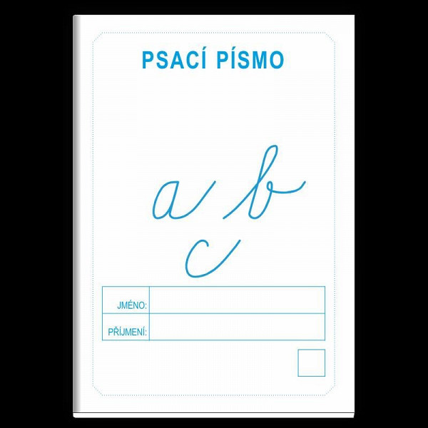 Psací písmo - sešit