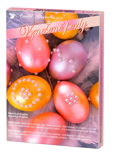 Sada k dekorování vajíček - vznešené perly
