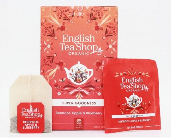 English Tea Shop Červená řepa, jablko a borůvka -  design mandala