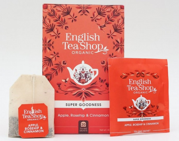 English Tea Shop Čaj Jablko, šípek a skořice, 20 sáčků