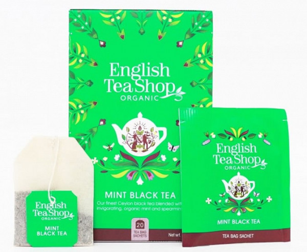 English Tea Shop Máta a černý čaj - design mandala