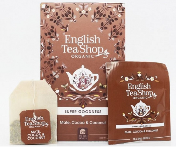English Tea Shop Mate, kakao a kokos - design mandala
