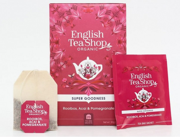 English Tea Shop Čaj Rooibos, Acai a granátové jablko, 20 sáčků