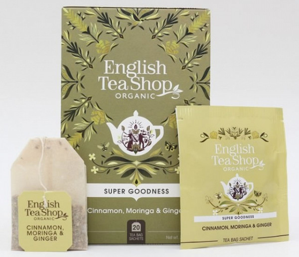 English Tea Shop Skořice, moringa a zázvor-design mandala