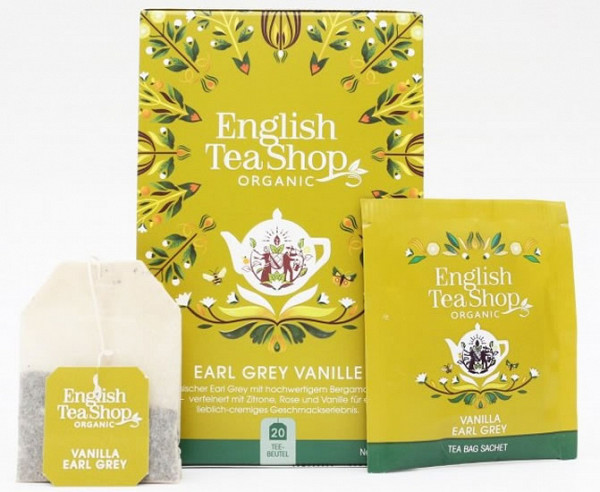 English Tea Shop Vanilka a Earl Grey - design mandala