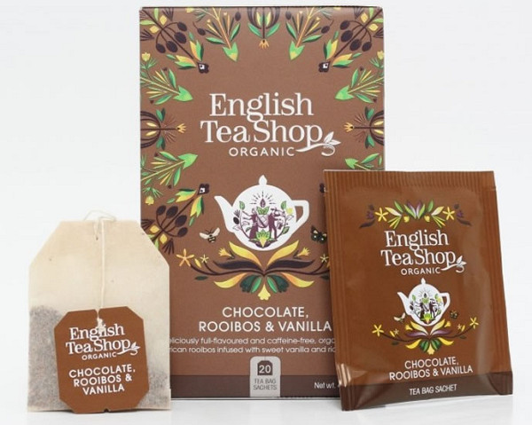 English Tea Shop Čokoláda, rooibos a vanilka redesign mandala