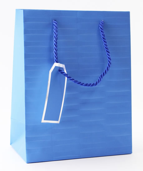 Taška medium Modrá - Dárkové tašky