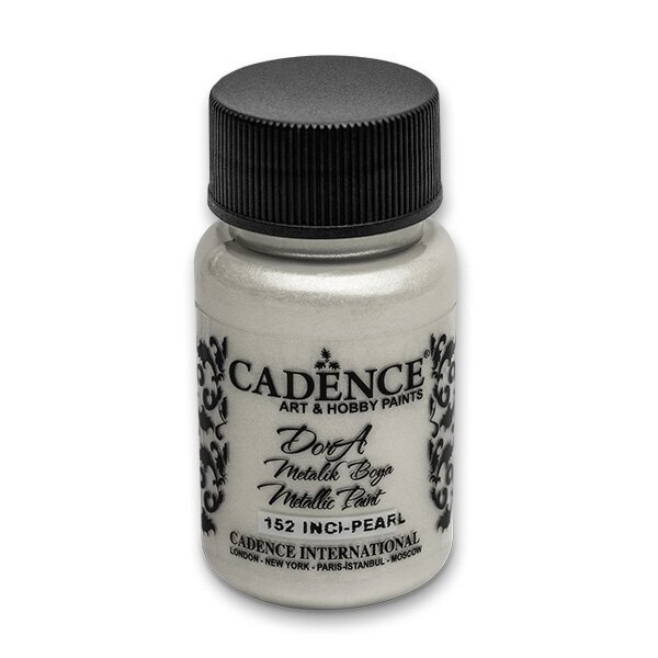 Metalická akrylová barva Cadence Dora Metalic - perleťová / 50 ml