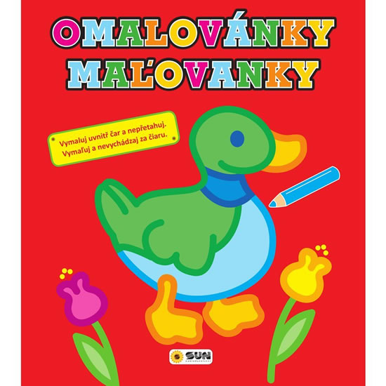 Omalovánky - Červené